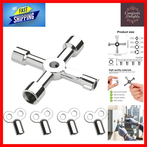 Versatile way utility key - 4-way,