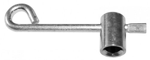 Rear access radiator bleed key - rear,