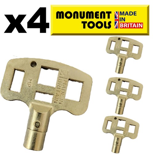 Monument radiator bleed - 4x,