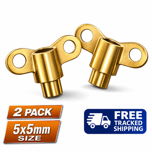 Radiator bleed key - 2, pack