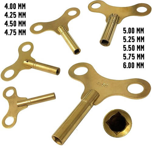 Radiator key solid brass - key,