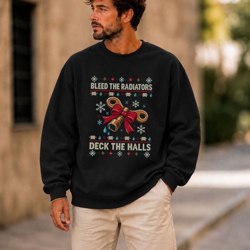 Plumber christmas ugly - ugly, sweater