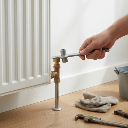 Radiator key stainless steel - radiator,